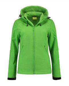 Lemon & Soda LEM3627 - Jacke mit Kapuze Softshell für ihre Kalk