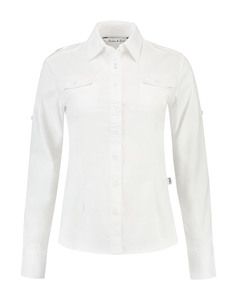 Lemon & Soda LEM3912 - Shirt Twill LS für ihre Weiß