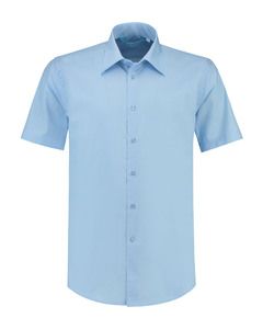 Lemon & Soda LEM3936 - Shirt Popeline Mix SS für ihn helles blau