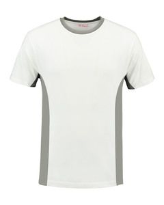 Lemon & Soda LEM4500 - T-Shirt Arbeitskleidung ITEE SS White/PG