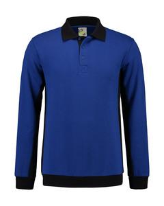 Lemon & Soda LEM4700 - Polosweater Berufsbekleidung Royal Blue/BK