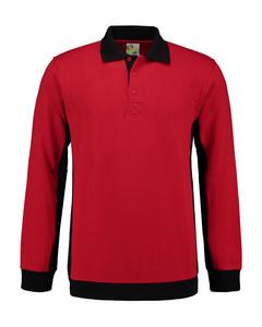 Lemon & Soda LEM4700 - Polosweater Berufsbekleidung Red/BK