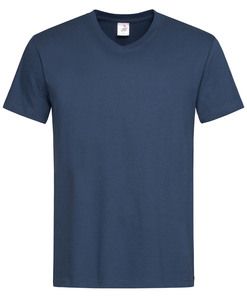 Stedman STE2300 - T-Shirt mit V-Ausschnitt für Herren Classic-T Navy
