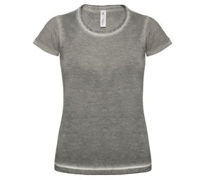 B&C BC031 - Modernes Rundhals-T-Shirt Grey Clash