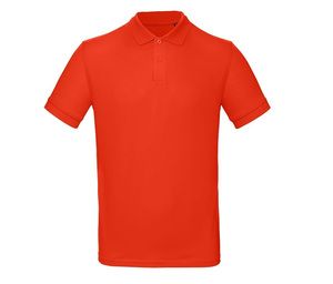 B&C BC400 - 100% Bio-Poloshirt für Herren Fire Red