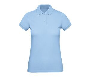 B&C BC401 - Damen Polo T-Shirt Sky Blue