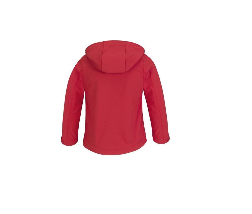 B&C BC651 - Hooded Softshell Jacke für Kinder