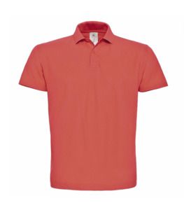 B&C BCID1 - Kurzarm Poloshirt für Herren Pixel Coral