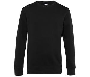 B&C BCU01K - Langarm-Sweatshirt Herren KING  Black Pure