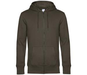 B&C BCU03K - Kapuzensweatshirt KING  Khaki