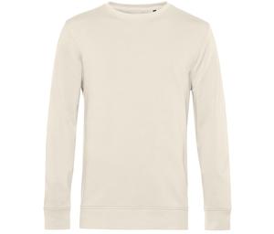 B&C BCU31B - Bio Rundhals-Sweatshirt Herren Off White