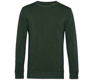 B&C BCU31B - Bio Rundhals-Sweatshirt Herren Forest Green