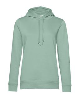 B&C BCW34B - Damen Kapuzenpullover aus Bio-Baumwolle