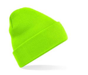 Beechfield BF045 - Strickmütze Fluorescent Green