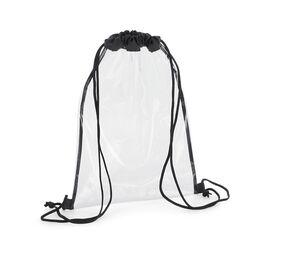 Bag Base BG007 - Transparente Fitnesstasche
 Clear/ Black