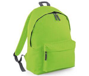 Bag Base BG125J - Moderner Rucksack für Kinder Lime Green/ Graphite Grey