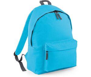 Bag Base BG125J - Moderner Rucksack für Kinder Surf Blue/ Graphite grey