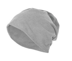 Build Your Brand BY002 - Beanie Heather Grey