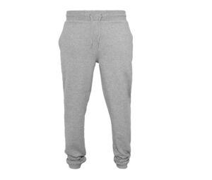 Build Your Brand BY014 - Dicke Jogginghose Heather Grey