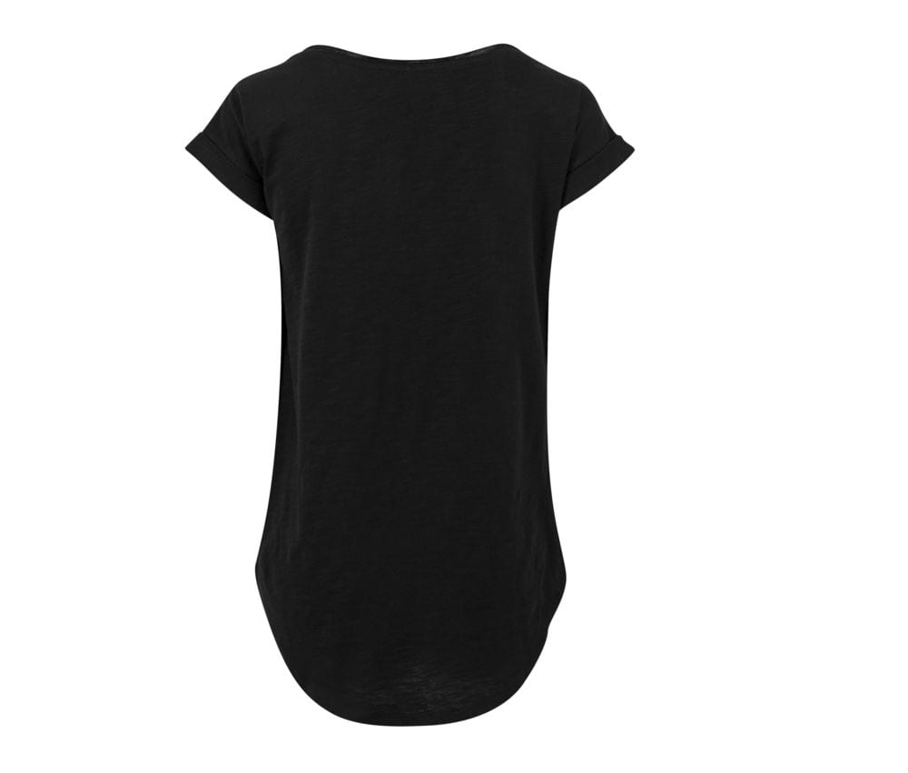 Build Your Brand BY036 - T-Shirt mit langem Rücken für Frauen