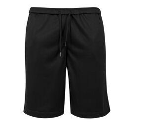 Build Your Brand BY048 - Herren Netz-Shorts Schwarz