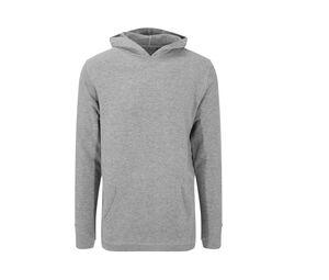 ECOLOGIE EA041 - Kapuzenpullover aus Bio-Baumwolle Heather Grey