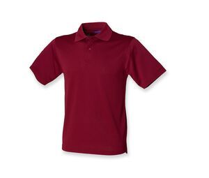 Henbury HY475 - Cool Plus Poloshirt für Herren Burgundy