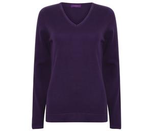 HENBURY HY721 - Damen Pullover mit V-Ausschnitt