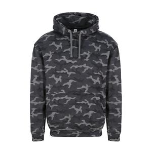 AWDIS JUST HOODS JH014 - Camouflage Pullover Black Camo