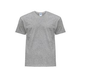 JHK JK145 - Madrid Rundhals-T-Shirt für Herren Gemischtes Grau
