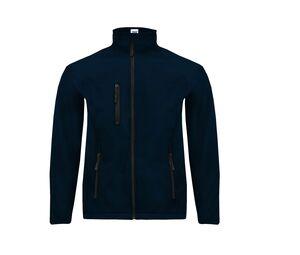 JHK JK500 - Herren Softshell-Jacke Navy