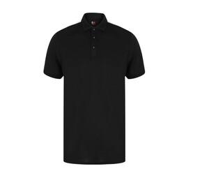 Finden & Hales LV381 - Stretch-Poloshirt Black / White