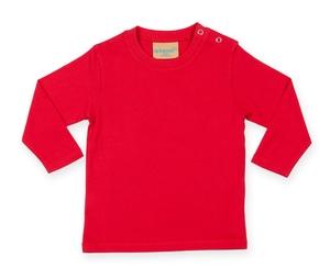 Larkwood LW021 - Lange Ärmel T-Shirt baby Rot