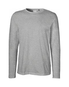 Neutral O61050 - Langarm T-Shirt Mann Sport Grey