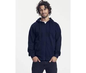 Neutral O63301 - Reißverschluss Kapuzenpullover Man