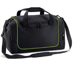 Quadra QD77S - Teamwear Locker Room Sporttasche Black/ Lime Green