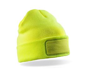 Result RC034 - Double Strick Thinsulat ™ Drucker Beanie Yellow