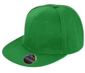 Result RC083 - Bronx Flat Peak Snapback Cap