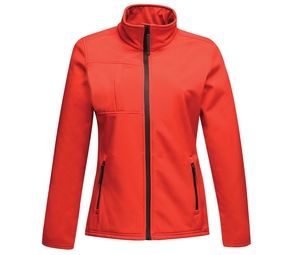 Regatta RGA689 - Damen 3-lagige Softshell Jacke  Classic Red / Black