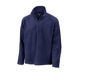 RESULT RS112 - Microfleece-Pullover mit Reißverschlusskragen Navy