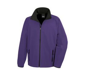 Result RS231 - Bedruckbare Softshell Jacke Purple/ Black