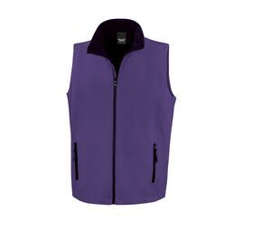 Result RS232 - Herren Fleeceweste Purple/ Black