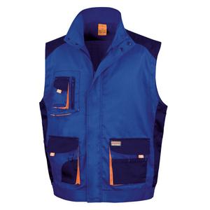 RESULT RS317 - Leichte Arbeitsweste Royal/Navy/Orange