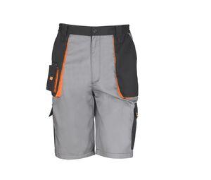 RESULT RS319 - Leichte Arbeitsshorts Grey/Black/Orange