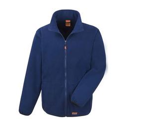 RESULT RS330 - Winddichte Fleece Jacke  Navy