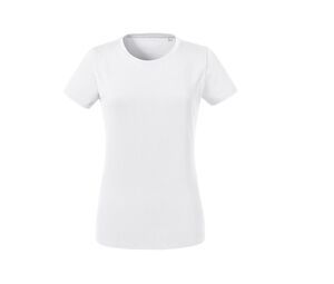 RUSSELL RU118F - Damen T-Shirt aus Bio-Baumwolle Weiß