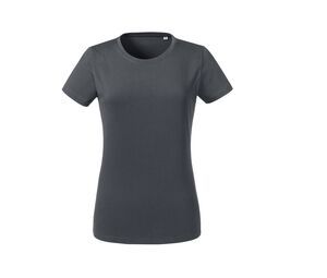 RUSSELL RU118F - Damen T-Shirt aus Bio-Baumwolle Convoy Grey
