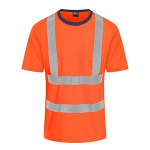 PRO RTX RX720 - High Visibility T-Shirt Hv Orange / Navy