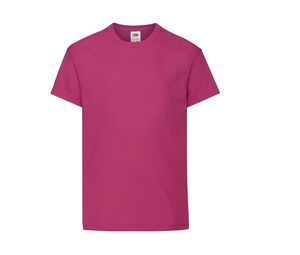 Fruit of the Loom SC1019 - Kinder Kurzarm T-Shirt Fuchsie