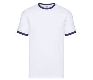 Fruit of the Loom SC245 - Herren Ringer T-Shirt aus 100% Baumwolle